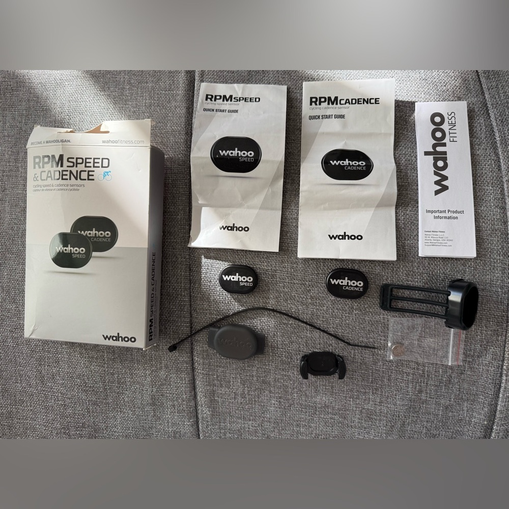 Wahoo RPM Speed & Cadence Sensor Bundle